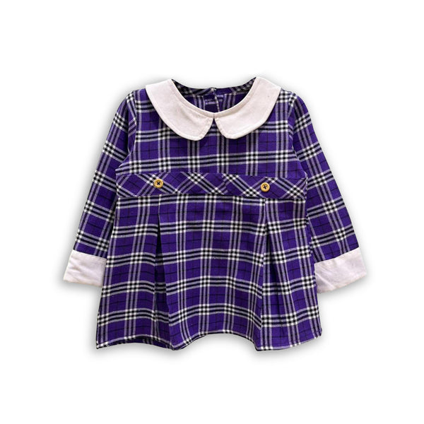 Cambridge Check Purple Top 💜